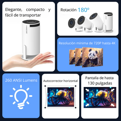 SkyProjector 4K Magcubic